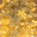 GAOMON 6.5ft Christmas Tree 719 Branches Artificial Christmas Pine Tree with Fiber Optics