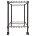 GAOMON Rolling Mobile File Cart with 4 Wheels Lightweight Space-Saving Single Tier