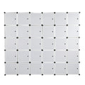 GAOMON 5 Layer 30 Grid Cube Storage with 6 Hangers Wardrobe for Living Room