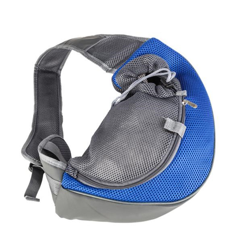 GAOMON Pet Dog Sling Backpack Cat Puppy Comfort Travel Tote Single Shoulder Bag Blue