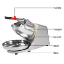 GAOMON 143lbs/h Electric Ice Crusher Household with Removable Blades Silver
