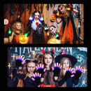 GAOMON 2 Pairs of Flashing Led Gloves for Kids
