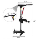GAOMON 1 Set Glass Fiber Tube Plastic Bracket 24v 123*45*15cm 86lbs Ship Engine N001