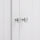 GAOMON Mdf Bathroom Cabinet Waterproof Double Doors 3 Ties Cabinet