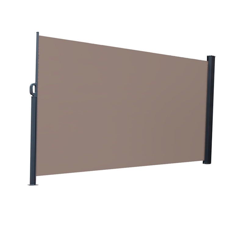 GAOMON Outdoor Side Pull Shed 300x160cm Rectangle Office Partition Coffee
