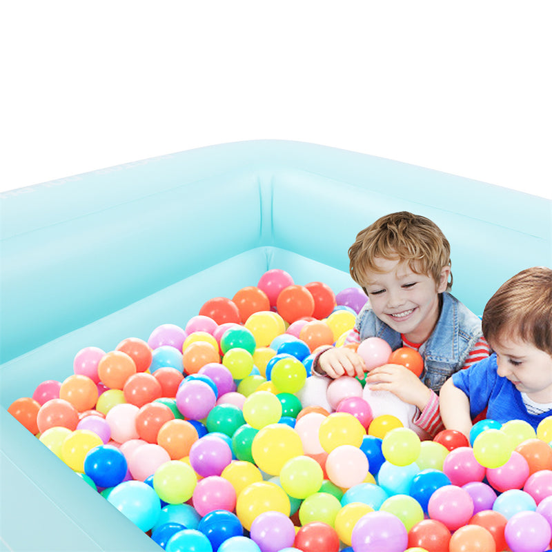 GAOMON 1 Set Inflatable Pool Three-layer Airbag Children Play Pool 150*110*60cm Blue