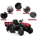 GAOMON LEADZM Agricultural Vehicle Toys with Rear Bucket Red
