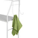 GAOMON 3-tier Bathroom Storage Rack Towels Toiletries Toilet Organizer White