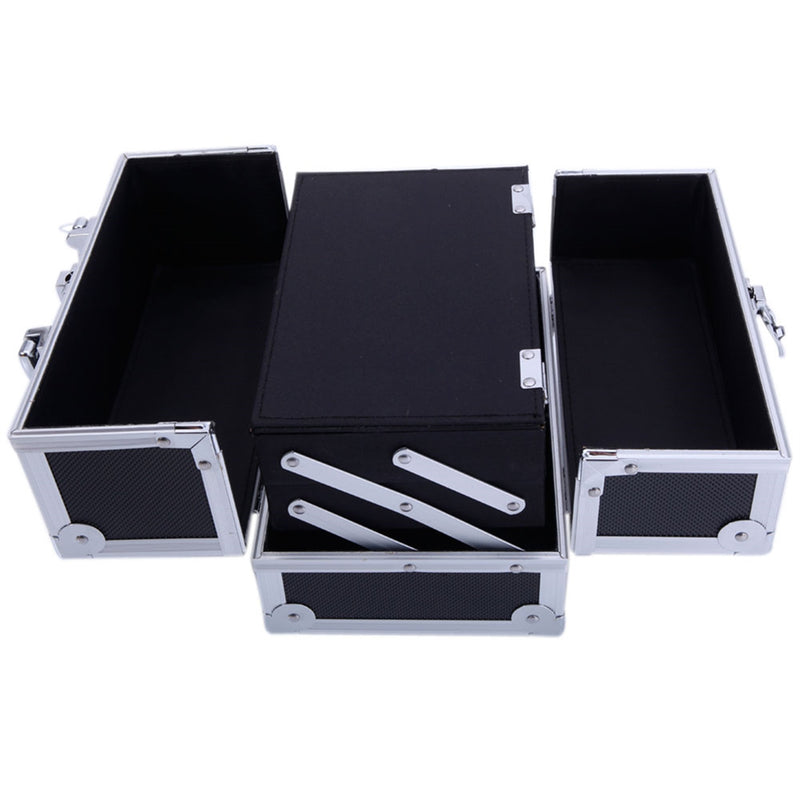 GAOMON Sm-2176 Makeup Case Portable Large Capacity Jewelry Storage Box Cosmetic Organizer