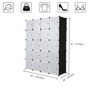 GAOMON 5 Layer 20 Cube Organizer 142*47*178cm DIY Assemble Cabinet