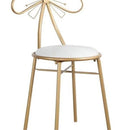 GAOMON Vanity Chair Boudoir Makeup Dressing Seat White