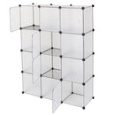 GAOMON Storage Shelf 4 Layers 12-Cube 35x35x35 Cube Storage Cabinet with Door