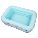 GAOMON Inflatable Pool Three-layer Airbag Children Play Pool 210*140*60cm Blue