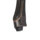 GAOMON 42.5 Inch Outdoor Leisure Couple Bench with Backrest Armrests Outdoor Stool