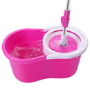 GAOMON 360 Degree Spin Mop Bucket with Wringer System Extended Mop Handle