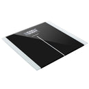 GAOMON Weight Scale 180kg 6mm Thickness Square 28*28cm Black