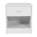 GAOMON 2pcs Night Stands with Storage Drawer Shelf Bedside End Table 40x40x45cm