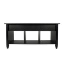 GAOMON E1 Board Lift-top Coffee Table with Hidden Storage Cabinet Black
