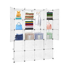 GAOMON 20 Cubes Closet Space Saving Storage Organizer Cube Portable Wardrobe
