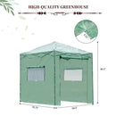 GAOMON Greenhouse Shed Foldable Growth Tent for Plants Gardening Green