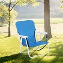 GAOMON Beach Chair Seat Chair for Outdoor Beach 48.5*44*75cm Blue