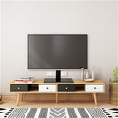 GAOMON TV Stand 32-55 Inches Desktop Single-column 3 Levels Black