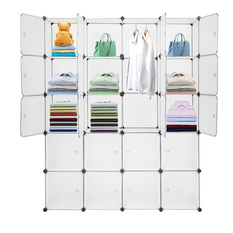 GAOMON 20 Cubes Closet Space Saving Storage Organizer Cube Portable Wardrobe