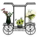 GAOMON 6 Detachable Plant Stand Car Shape Corner Plant Shelf