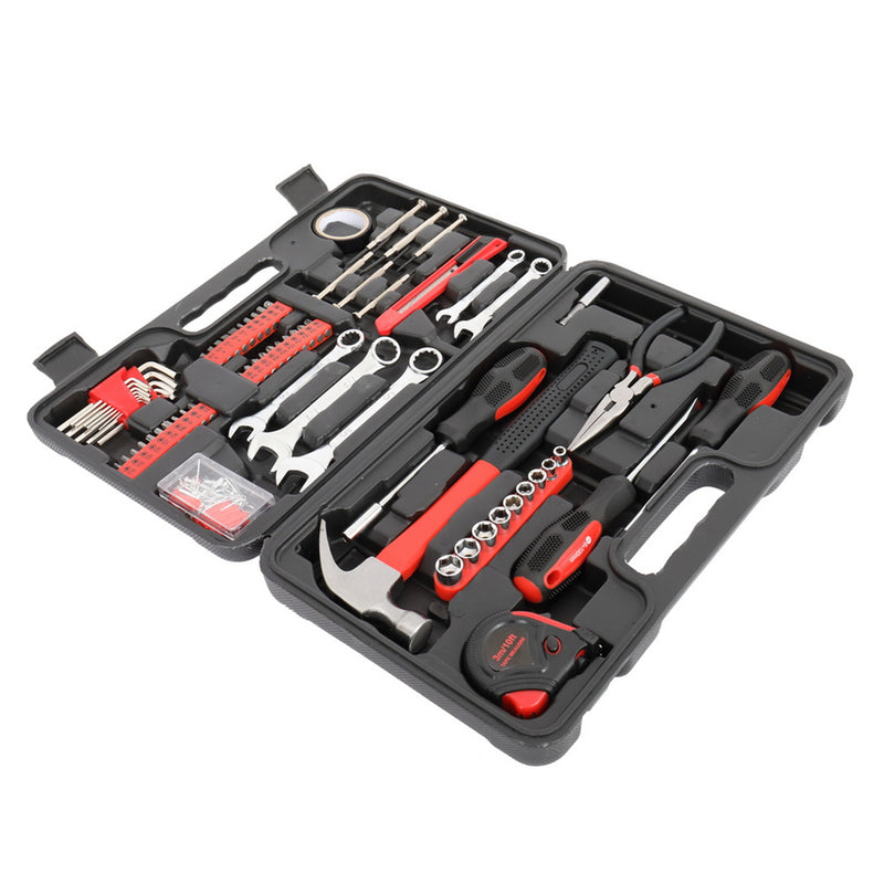 GAOMON 148pcs Household Tool Set Hand Tool Kit Red