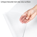 GAOMON Rectangle Protective Mat Home-Use Transparent Non-slip Chair Pad 90x120x0.2cm