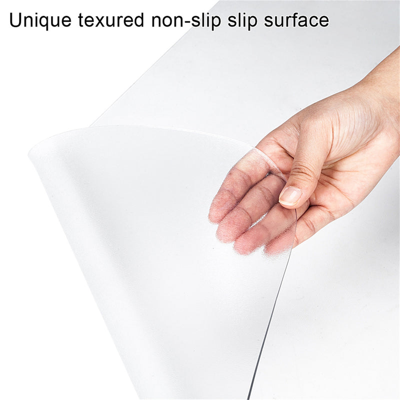 GAOMON Rectangle Protective Mat Home-Use Transparent Non-slip Chair Pad 90x120x0.2cm