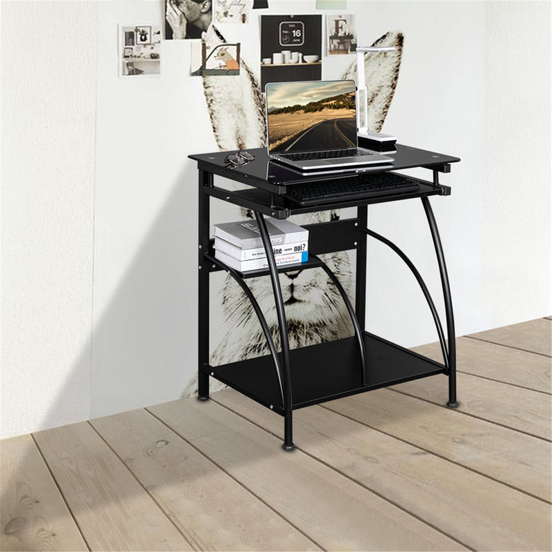 GAOMON 307b Integrated Computer Desk Spacious Space Computer Table