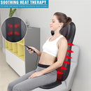 GAOMON 1 Set Massage Pad Fabric Three-inserts Massage Chair Pad Black