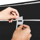 GAOMON Shoe Rack 10 Layers Widened Black Shoe Cabinet 160*30*88 Black