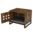 GAOMON Pet House with Single Door 50.7*41*41.5cm Rectanglar Cat Dog Net