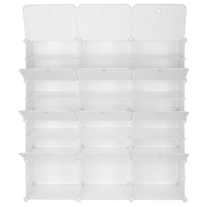 GAOMON 7-tier 21-grid Storage Shoe Cabinet Shoe Rack Organizer