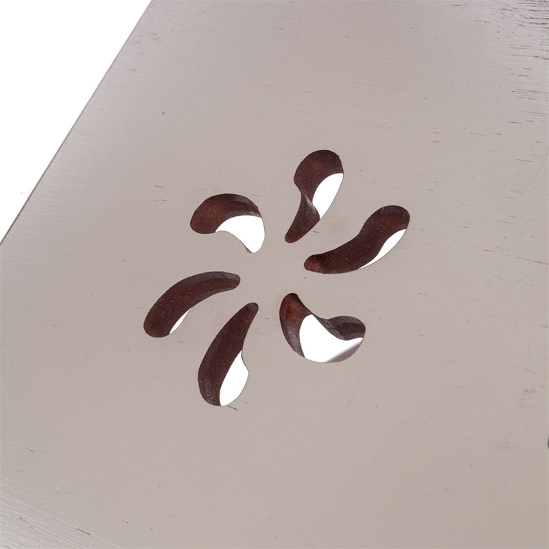 GAOMON 53cm Adjustable Computer Desk with Cup Holder - Wood Color