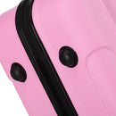 GAOMON 3pcs 3-in-1 Large Capacity Traveling Storage Suitcase Pink