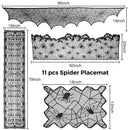 GAOMON 11pcs Halloween Fireplace Mantel Scarf Tablecloth