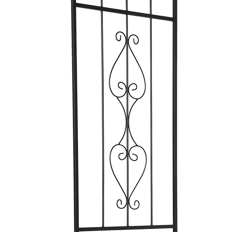 GAOMON Iron Arch Rust-Resistant Plant Climbing Frame with Bridge Roof