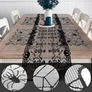 GAOMON 11pcs Halloween Fireplace Mantel Scarf Tablecloth