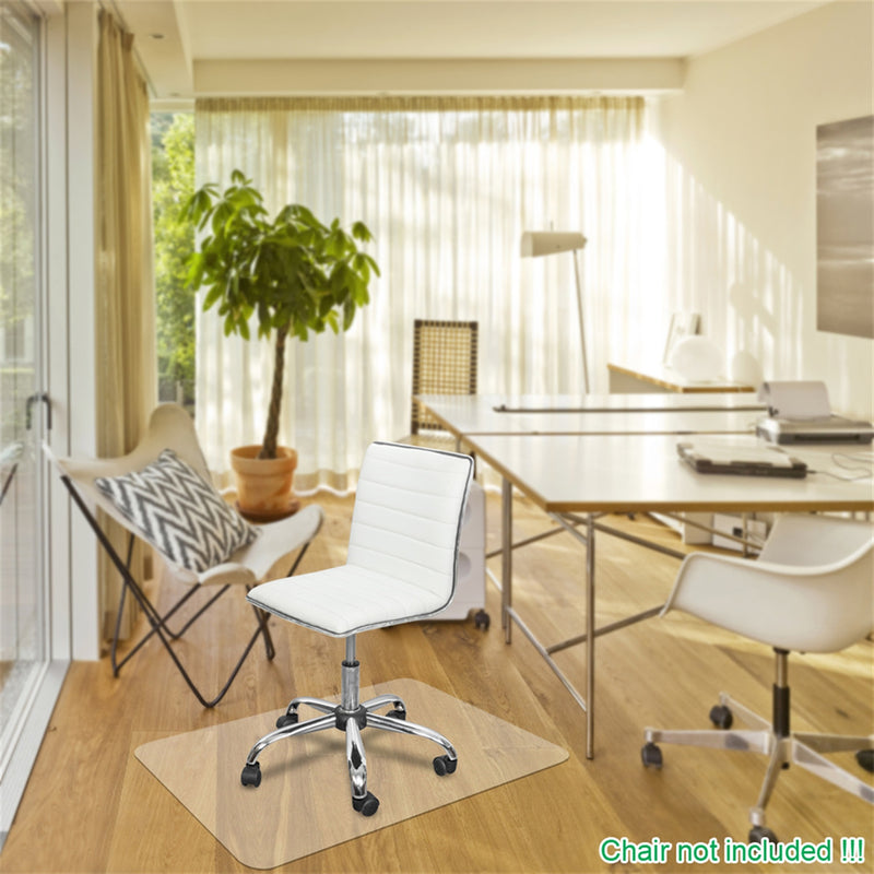 GAOMON Rectangle Protective Mat Home-Use Transparent Non-slip Chair Pad 90x120x0.2cm