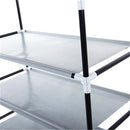 GAOMON 10-tiers Shoe Rack Closet Shoe Storage Cabinet Organizer Brown