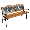 GAOMON 49 inch Garden Bench Loveseat Patio Park Chair