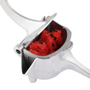 GAOMON Manual Mini Juicers Juice Extractor Juice Maker Machine Silver