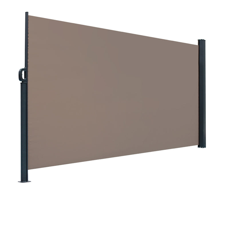 GAOMON Outdoor Side Pull Shed 300x160cm Rectangle Office Partition Coffee