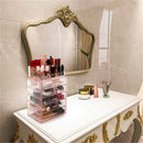 GAOMON 2pcs Makeup Organizer Cosmetic Storage Drawers Pink