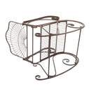 GAOMON Iron Wire Single Rocking Chair with Backrest Simple Classic Lightweight Chair