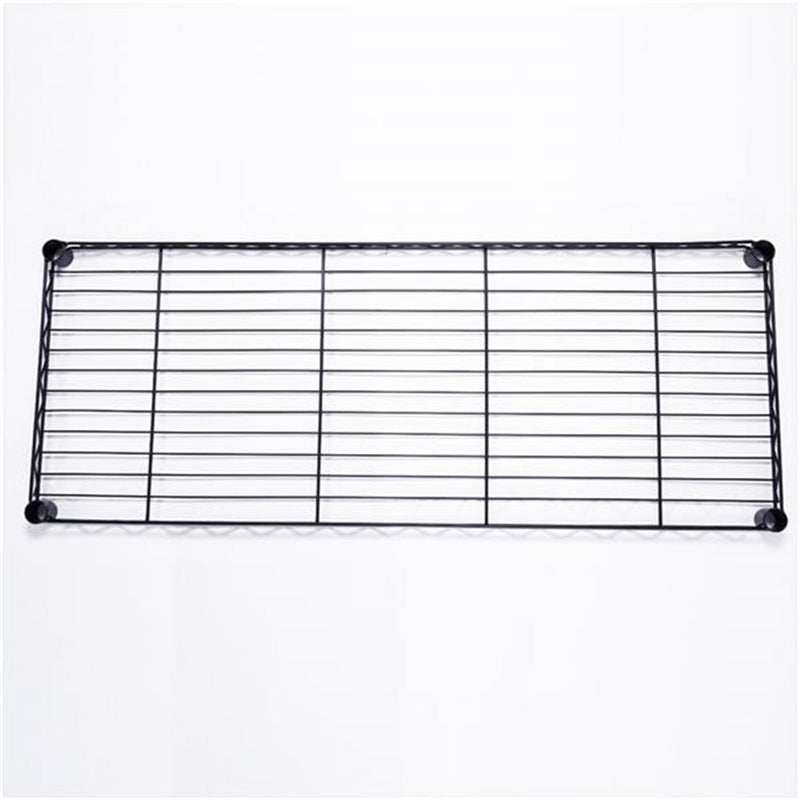 GAOMON 165*90*35 Shelving Rack Storage Rack 5-Layer Metal Rack Black