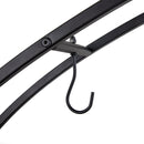 GAOMON 2PCS 5 Layers Semicircle Iron Flower Stand Plant Stand N101